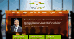 Desktop Screenshot of ethnoconnect.com